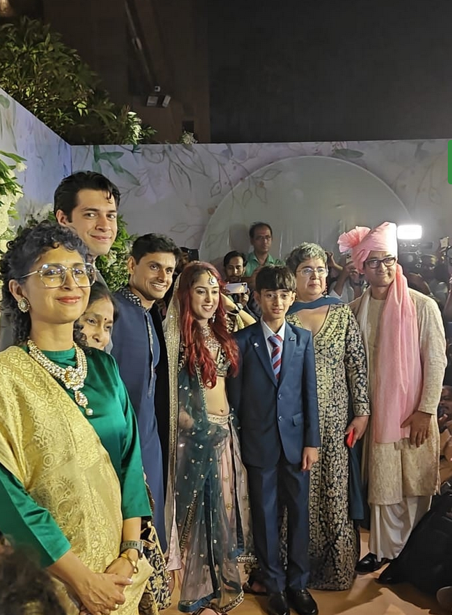 Aamir khan daughter marriage