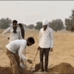बीकानेर: बेटे ने कुल्हाड़ी से हमला कर पिता की हत्या की, गिरकर मरने की कहानी बनाकर दफना दिया गया शव — पुलिस ने खोदकर निकाला, आरोपी गिरफ्तार