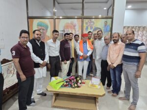 विहिप ने किया Birthday पर विधायक जी का अभिनंदन,दी शुभकामनाएं