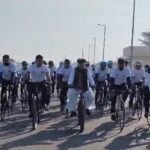 केन्द्रीय कानून मंत्री मेघवाल ने साइकिल चलाकर ''Fitness की डोज-आधा घंटा रोज” का दिया संदेश