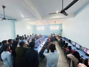 KKC PG महाविद्यालय में राजकीय उच्च माध्यमिक विद्यालय, भालेरी के विद्यार्थियों का शैक्षिक भ्रमण