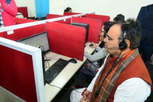 मुख्यमंत्री भजनलाल शर्मा ने राजस्थान संपर्क Helpline 181 का किया निरीक्षण, आमजन को मिली त्वरित राहत