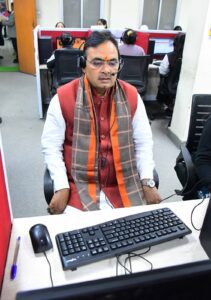 मुख्यमंत्री भजनलाल शर्मा ने राजस्थान संपर्क Helpline 181 का किया निरीक्षण, आमजन को मिली त्वरित राहत