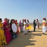 मकर संक्रांति पर रायसर के धोरों में गूंजा ‘बोई काट्या’, पहली बार पतंग उत्सव आयोजित