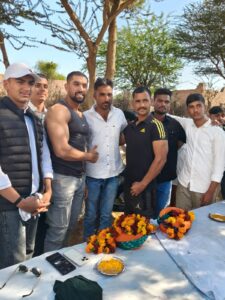 ARMY Day पर गुसाईसर बड़ा गांव में ‘संतोष फिटनेस देशी जिम’ का भव्य उद्घाटन