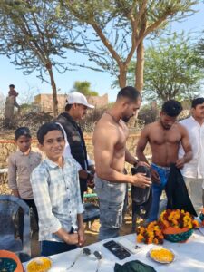ARMY Day पर गुसाईसर बड़ा गांव में ‘संतोष फिटनेस देशी जिम’ का भव्य उद्घाटन