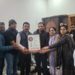 Shridungargarh में तेरापंथ युवक परिषद ने 3 नेत्रदानी परिवारों को किया सम्मानित