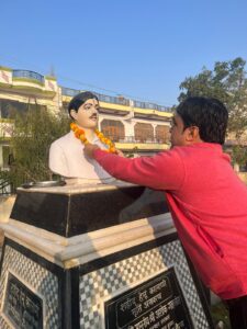 शहीद हेमू कालाणी के शहीदी दिवस पर श्रीडूंगरगढ़ में विशेष आयोजन, पार्क में दी गई श्रद्धांजलि