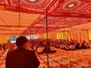 श्री क्षत्रिय युवक संघ ने धर्मास में संस्थापक पूज्य श्री तनसिंहजी की 102वीं जयंती श्रद्धा व विचारों के साथ मनाई
