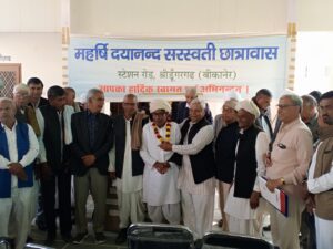 संत कर्मा बाई बालिका छात्रावास भवन निर्माण हेतु 24.96 लाख रुपये की घोषणाएं