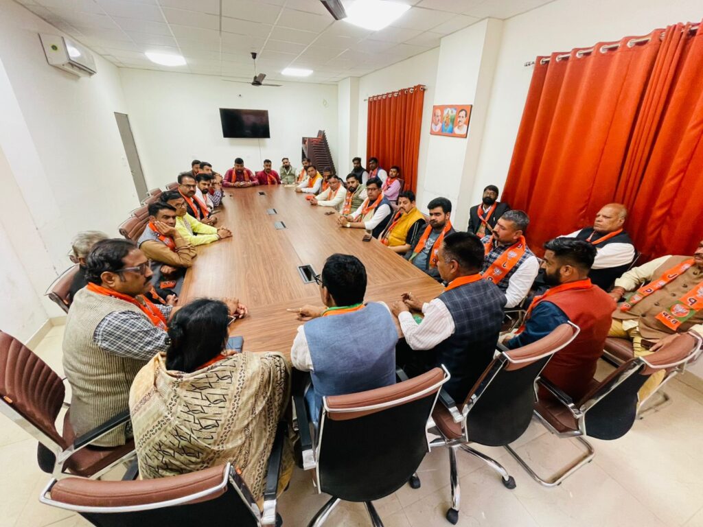 Bikaner संभाग भाजपा कार्यालय में केंद्रीय बजट 2026–27 व विकसित भारत जी रामजी पर हुआ संवाद