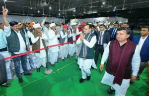 खेजड़ी संरक्षण कानून की घोषणा पर संतों व प्रबुद्धजनों ने मुख्यमंत्री भजनलाल शर्मा से की मुलाकात, जताया आभार