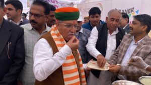 बीकानेर में ‘ईट राइट मिलेट्स’ मेला: अर्जुन राम मेघवाल बोले– ‘श्रीअन्न’ अपनाएं, ‘आहार से उपचार’ को करें साकार