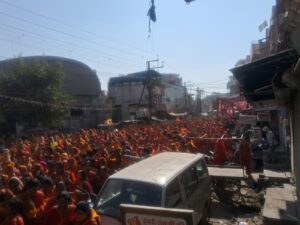 बीकानेर में 22 फरवरी से सप्त दिवसीय श्रीमद्भागवत कथा ज्ञान यज्ञ, विशाल कलश यात्रा से भगवामय हुआ शहर