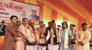 हरिभाऊ बागडे बोले – सनातन धर्म दुनिया का सबसे पुराना और समृद्ध धर्म, मूलवास-सीलवा में विराट हिंदू सभा आयोजित