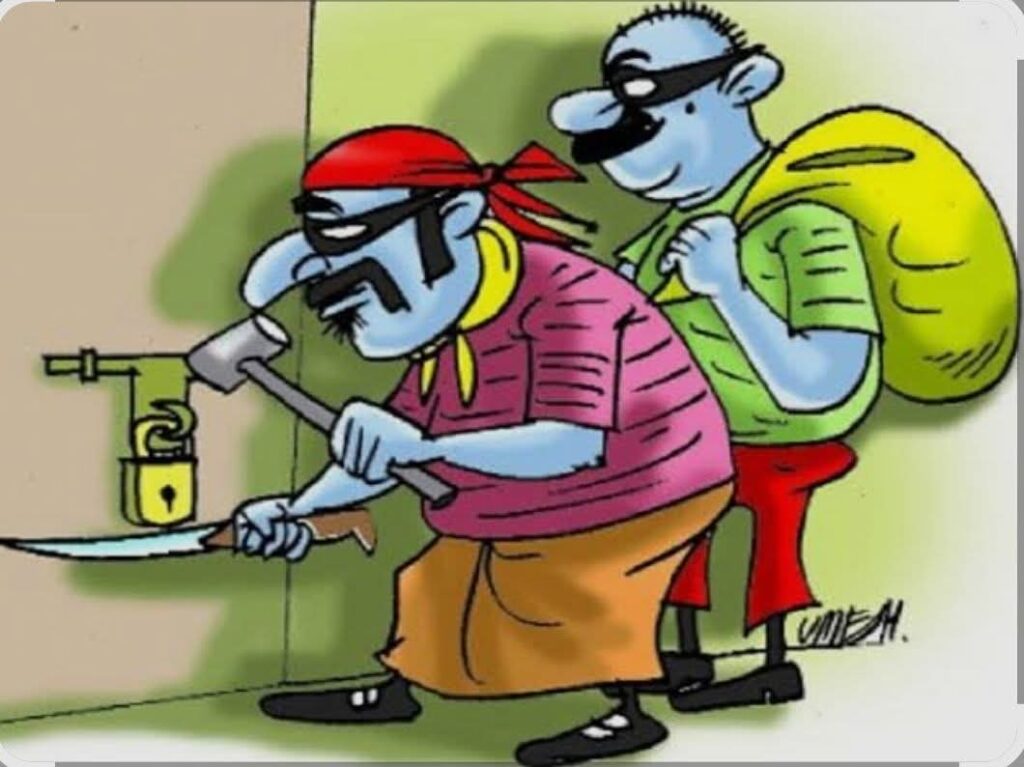नोखा में मंदिर चोरी का खुलासा, 2 शातिर चोर गिरफ्तार