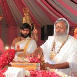जगद्गुरु श्री वसंत विजयानंद गिरि जी महाराज के सानिध्य में मां की भक्ति आराधना साकार रुप ले रही