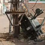लूणकरणसर में ट्रांसफार्मर गिरा, बड़ा हादसा टला – लोगों ने की सुधार की मांग
