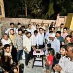 ग्राम मोमासर में धूमधाम से मनाई गई सैन जयंती, भजन-कीर्तन और केक कटिंग का आयोजन
