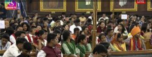 लूणकरणसर की बेटी विशाखा पारीक ने संसद में किया गुजरात का प्रतिनिधित्व, अंबेडकर जयंती पर रखे विचार