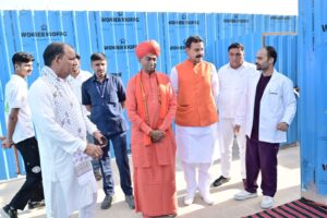 पोकरण क्षेत्र के विधायक प्रताप पुरी जी ने जीवनसार वेलनेस सेंटर में प्राकृतिक चिकित्सा का अवलोकन कर दिए दिशा निर्देश
