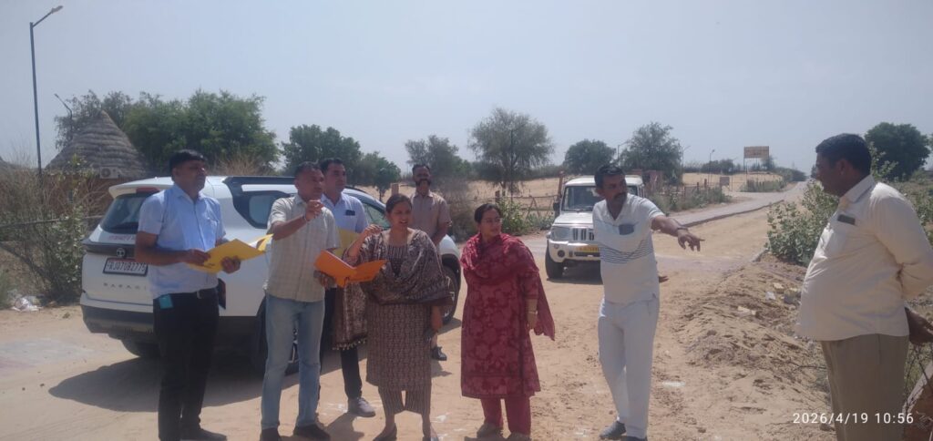 पर्यटन विकास की संभावनाओं के मद्देनजर जिला परिषद की मुख्य कार्यकारी अधिकारी श्रीमती शैलजा पांडे पहुंची रायसर