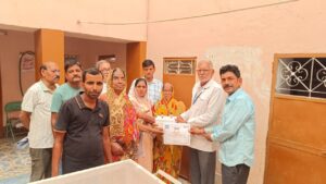 नेत्रदान से अमर हुय करुणा और मानवता की ज्योति
