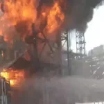 राजस्थान के बाड़मेर में HPCL रिफाइनरी में आग:कई घंटे बाद काबू पाया गया; कल प्रधानमंत्री उद्घाटन करने वाले