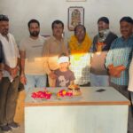 पत्रकार दिलीप रॉय ने सादगी के साथ मनाया जन्मदिन क्षेत्र के पत्रकारों सहित गणमान्य लोगो ने दी बधाई
