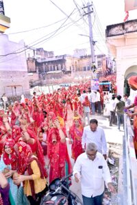 महर्षि दयानंद छात्रावास एवं वीर तेजा मेमोरियल ट्रस्ट, श्रीडूंगरगढ़ द्वारा आयोजित वीर तेजाजी कथा का भव्य शुभारंभ 
