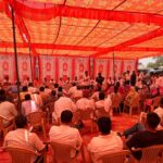 बेरासर ग्राम विकास चौपाल में ज्योति मिर्धा व ताराचंद सारस्वत ने ग्रामीणों से किया संवाद