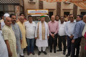 केंद्रीय मंत्री अर्जुन राम मेघवाल ने 'करियर काउंसलिंग वैन' का किया शुभारंभ, निर्विकल्प फाउंडेशन द्वारा बीकाजी के सहयोग से होगा संचालन