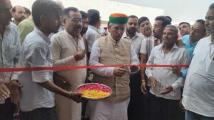 केंद्रीय मंत्री अर्जुनराम मेघवाल ने देशनोक सीएचसी में विभिन्न विकास कार्यों का किया लोकार्पण