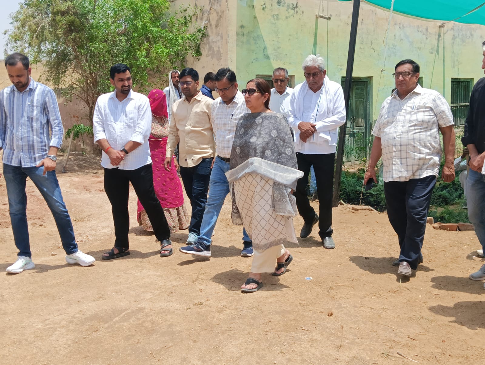 आयुक्त ईजीएस ने किया विकास कार्यों का निरीक्षण, दिए आवश्यक दिशा-निर्देश
