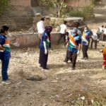 अमृतम् जलम् अभियान” के अंतर्गत संसोलाव तालाब में श्रम दान 