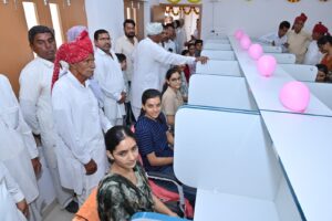 श्रीडूंगरगढ़ बालिका छात्रावास में आधुनिक सुविधायुक्त लाइब्रेरी का शुभारंभ