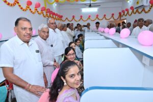 श्रीडूंगरगढ़ बालिका छात्रावास में आधुनिक सुविधायुक्त लाइब्रेरी का शुभारंभ