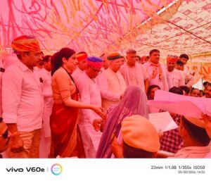 केंद्रीय मंत्री अर्जुन राम मेघवाल ने डेली तलाई में पीएचसी भवन एवं शिवनगर में 33/11 केवी जीएसएस का किया लोकार्पण