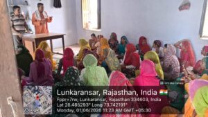 पैनल सदस्य श्रेयांस बैद ने दी नालसा की विभिन्न योजनाओं की जानकारी