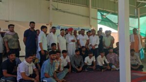 नगरीय विकास मंत्री झाबरसिंह खर्रा ने किया संत कर्मा बाई बालिका छात्रावास श्रीडूंगरगढ़ का अवलोकन
