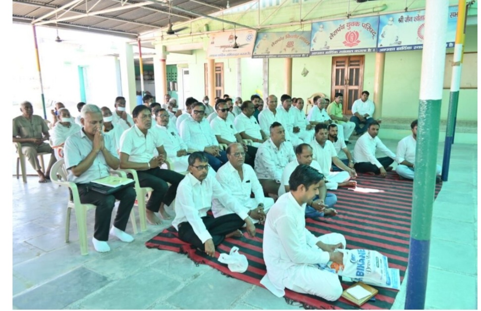 श्री जैन श्वेताम्बर तेरापंथी सभा, श्रीडूंगरगढ़ की नवनिर्वाचत अध्यक्ष एवं नवगठित कार्यकारिणी का शपथ ग्रहण समारोह जैन संस्कार विधि से 