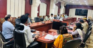 मानसून एवं बाढ़ पूर्व तैयारियों की समीक्षा बैठक आयोजित