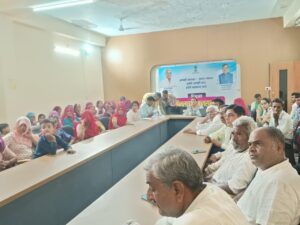 पंचायती राज मंत्री मदन दिलावर ने की ग्राम पंचायत पांचू की ऑनलाइन जनसुनवाई