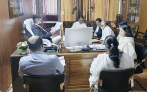 जिला विधिक सेवा प्राधिकरण अध्यक्ष अश्वनी विज की अध्यक्षता में बैठक आयोजित