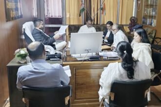 जिला विधिक सेवा प्राधिकरण अध्यक्ष अश्वनी विज की अध्यक्षता में बैठक आयोजित