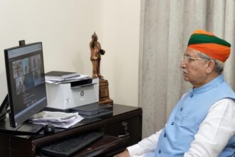 केंद्रीय मंत्री अर्जुन राम मेघवाल की पहल पर एम्स के विशेषज्ञों ने पीबीएम चिकित्सकों के साथ की टेली-परामर्श बैठक
