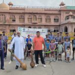 नशे के खिलाफ निकाली जागरूकता साइकिल रैली