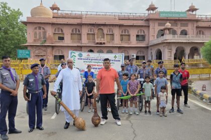 नशे के खिलाफ निकाली जागरूकता साइकिल रैली