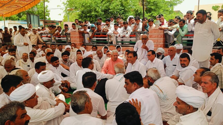 बज्जू में धरना खत्म, बनी सहमति, मृतक के आश्रितों को संविदा नौकरी, दोषियों पर होगी कार्रवाई 