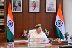 केंद्रीय मंत्री अर्जुन राम मेघवाल की मौजूदगी में एम्स, दिल्ली के विशेषज्ञों ने ली बैठक